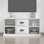 Mueble para TV madera contrachapada blanco 99,5x35,5x48 cm en Muebles TV | Comprar online en Foru.es