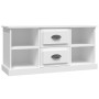 Mueble para TV madera contrachapada blanco 99,5x35,5x48 cm en Muebles TV | Comprar online en Foru.es