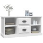 Mueble para TV madera contrachapada blanco 99,5x35,5x48 cm en Muebles TV | Comprar online en Foru.es