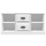 Mueble para TV madera contrachapada blanco 99,5x35,5x48 cm en Muebles TV | Comprar online en Foru.es
