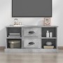Mueble de TV madera contrachapada gris hormigón 99,5x35,5x48 cm en Muebles TV | Comprar online en Foru.es