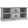 Mueble de TV madera contrachapada gris hormigón 99,5x35,5x48 cm en Muebles TV | Comprar online en Foru.es