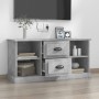 Mueble de TV madera contrachapada gris hormigón 99,5x35,5x48 cm en Muebles TV | Comprar online en Foru.es