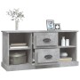 Mueble de TV madera contrachapada gris hormigón 99,5x35,5x48 cm en Muebles TV | Comprar online en Foru.es