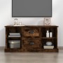 Mueble de TV madera contrachapada roble ahumado 99,5x35,5x48 cm en Muebles TV | Comprar online en Foru.es