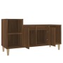 Mueble para TV madera contrachapada marrón roble 100x35x55 cm de vidaXL, Muebles TV - Ref: Foro24-821179, Precio: 56,29 €, De...