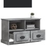Mueble para TV madera contrachapada gris hormigón 80x35x50 cm en Muebles TV | Comprar online en Foru.es
