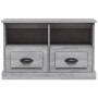 Mueble para TV madera contrachapada gris Sonoma 80x35x50 cm en Muebles TV | Comprar online en Foru.es