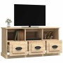 Mueble para TV madera contrachapada roble Sonoma 100x35x50 cm en Muebles TV | Comprar online en Foru.es