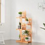 Soporte para flores madera maciza de abeto 60x25x130 cm de vidaXL, Soportes para macetas - Ref: Foro24-362874, Precio: 31,48 ...