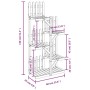 Soporte para flores madera maciza de abeto 60x25x130 cm de vidaXL, Soportes para macetas - Ref: Foro24-362874, Precio: 31,48 ...