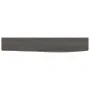 Estante de pared madera roble tratada marrón oscuro 60x10x2 cm de vidaXL, Estantes y estanterías - Ref: Foro24-363758, Precio...