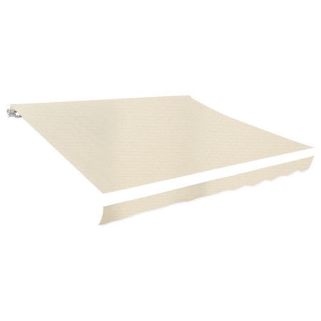 Toldo de lona blanco crema 350x250 cm en Toldos | Comprar online en Foru.es