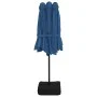 Sombrilla doble azul celeste 449x245 cm de vidaXL, Sombrillas - Ref: Foro24-362952, Precio: 166,21 €, Descuento: %