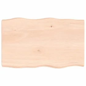 Massivholztischplatte mit Naturkante 80x50x(2-6) cm von vidaXL, Tischplatten - Ref: Foro24-363877, Preis: 58,52 €, Rabatt: %