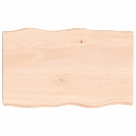 Massivholztischplatte mit Naturkante 80x50x(2-6) cm von vidaXL, Tischplatten - Ref: Foro24-363877, Preis: 58,52 €, Rabatt: %