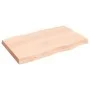 Massivholztischplatte mit Naturkante 80x50x(2-6) cm von vidaXL, Tischplatten - Ref: Foro24-363877, Preis: 58,52 €, Rabatt: %