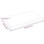 Massivholztischplatte mit Naturkante 80x50x(2-6) cm von vidaXL, Tischplatten - Ref: Foro24-363877, Preis: 58,52 €, Rabatt: %