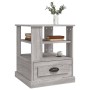 Mesa auxiliar madera contrachapada gris Sonoma 50x50x60 cm en Mesas auxiliares | Comprar online en Foru.es