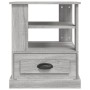 Mesa auxiliar madera contrachapada gris Sonoma 50x50x60 cm en Mesas auxiliares | Comprar online en Foru.es