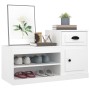 Mueble zapatero madera contrachapada blanco 100x42x60 cm en Zapateros y organizadores de calzado | Comprar online en Foru.es