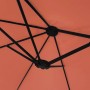 Sombrilla doble color terracota 449x245 cm de vidaXL, Sombrillas - Ref: Foro24-362950, Precio: 209,71 €, Descuento: %