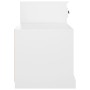 Mueble zapatero madera contrachapada blanco 100x42x60 cm en Zapateros y organizadores de calzado | Comprar online en Foru.es