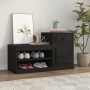 Mueble zapatero madera contrachapada negro 100x42x60 cm en Zapateros y organizadores de calzado | Comprar online en Foru.es