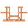 Soporte para flores madera maciza abeto 110x25x73 cm de vidaXL, Soportes para macetas - Ref: Foro24-362854, Precio: 58,13 €, ...