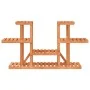 Soporte para flores madera maciza abeto 110x25x73 cm de vidaXL, Soportes para macetas - Ref: Foro24-362854, Precio: 57,05 €, ...