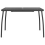 Mesa de jardín malla de acero gris antracita 110x80x72 cm de vidaXL, Mesas de jardín - Ref: Foro24-362733, Precio: 102,33 €, ...