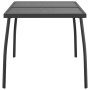 Mesa de jardín malla de acero gris antracita 110x80x72 cm de vidaXL, Mesas de jardín - Ref: Foro24-362733, Precio: 102,33 €, ...