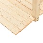 Puente de jardín con barandillas madera de abeto 150x67x56cm de vidaXL, Puentes de jardín - Ref: Foro24-363355, Precio: 126,9...