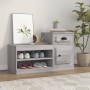 Mueble zapatero madera contrachapada gris Sonoma 100x42x60 cm en Zapateros y organizadores de calzado | Comprar online en Foru.e