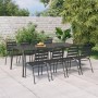 Mesa de jardín acero gris antracita 200x100x71 cm de vidaXL, Mesas de jardín - Ref: Foro24-362741, Precio: 231,67 €, Descuent...