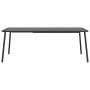 Mesa de jardín acero gris antracita 200x100x71 cm de vidaXL, Mesas de jardín - Ref: Foro24-362741, Precio: 228,71 €, Descuent...