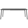 Mesa de jardín acero gris antracita 200x100x71 cm de vidaXL, Mesas de jardín - Ref: Foro24-362741, Precio: 231,67 €, Descuent...