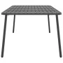 Mesa de jardín acero gris antracita 200x100x71 cm de vidaXL, Mesas de jardín - Ref: Foro24-362741, Precio: 228,71 €, Descuent...