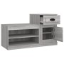 Mueble zapatero madera contrachapada gris Sonoma 100x42x60 cm en Zapateros y organizadores de calzado | Comprar online en Foru.e