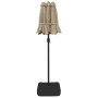 Sombrilla doble blanco gris taupé 316x240 cm de vidaXL, Sombrillas - Ref: Foro24-362964, Precio: 160,88 €, Descuento: %