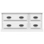 Mueble para TV madera contrachapada blanco 100x35,5x45 cm en Muebles TV | Comprar online en Foru.es