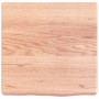 Estante pared madera roble tratada marrón claro 40x40x(2-6) cm de vidaXL, Estantes y estanterías - Ref: Foro24-363631, Precio...