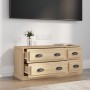 Mueble para TV madera contrachapada roble Sonoma 100x35,5x45 cm en Muebles TV | Comprar online en Foru.es