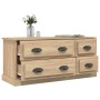 Mueble para TV madera contrachapada roble Sonoma 100x35,5x45 cm en Muebles TV | Comprar online en Foru.es