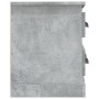 Mueble de TV madera contrachapada gris hormigón 100x35,5x45 cm en Muebles TV | Comprar online en Foru.es