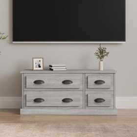 Mueble para TV madera contrachapada gris Sonoma 100x35,5x45 cm en Muebles TV | Comprar online en Foru.es