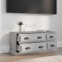 Mueble para TV madera contrachapada gris Sonoma 100x35,5x45 cm en Muebles TV | Comprar online en Foru.es
