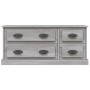 Mueble para TV madera contrachapada gris Sonoma 100x35,5x45 cm en Muebles TV | Comprar online en Foru.es
