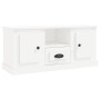 Mueble para TV madera contrachapada blanco 100x35,5x45 cm en Muebles TV | Comprar online en Foru.es