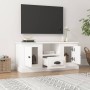 Mueble para TV madera contrachapada blanco 100x35,5x45 cm en Muebles TV | Comprar online en Foru.es